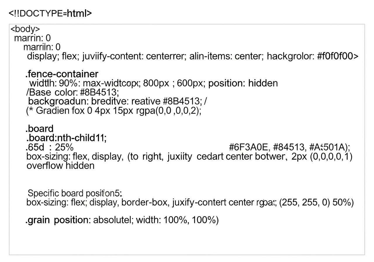 Fencing website demo